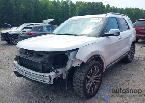 2017 Ford Explorer Platinum from USA, damaged, VIN 1FM5K8HT6HGA45763